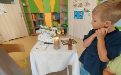 Bóg obdarza człowieka życiem – katecheza w grupie 5 – latków