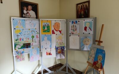 “Święty Jan Paweł II w oczach dziecka” – prace konkursowe