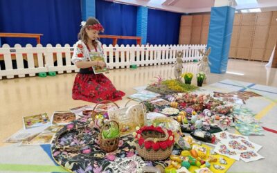 Warsztaty wielkanocne, robimy palemki