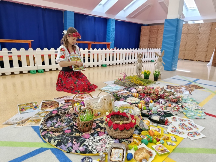 Warsztaty wielkanocne, robimy palemki