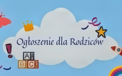 Ogłoszenie dla Rodziców