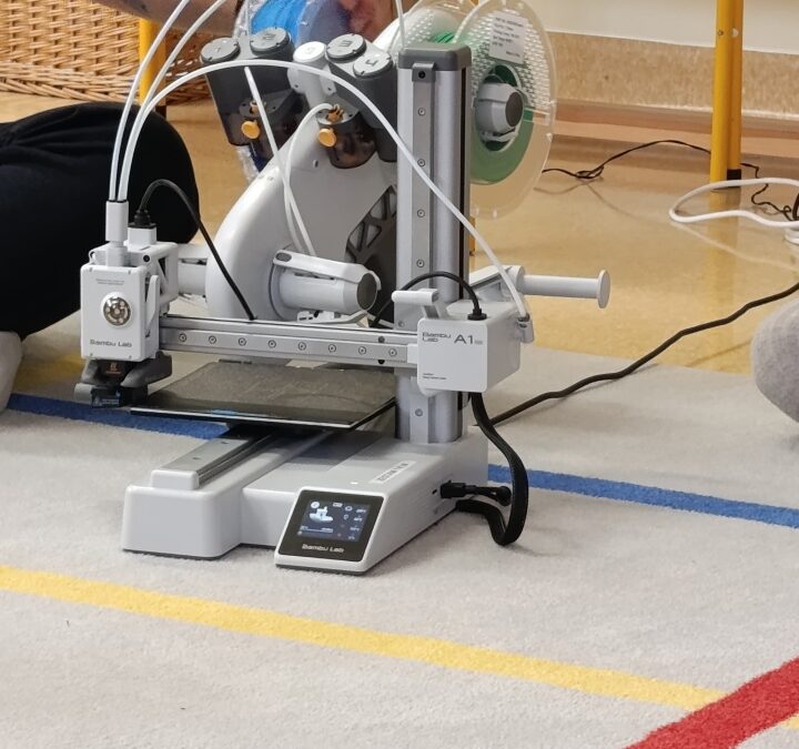 Zajęcia dla dzieci  z drukarką 3D