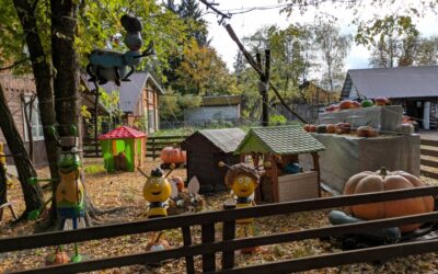 Wycieczka grupy 5 i 6 -latków do gospodarstwa agroturystycznego Argo City Głęboczyca